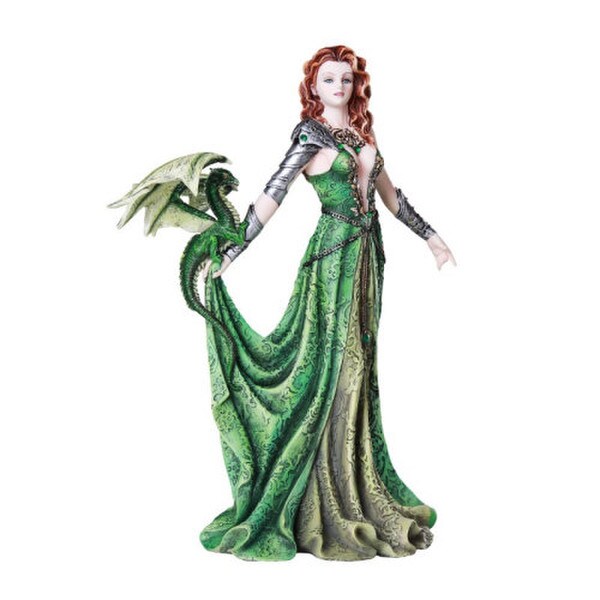 Astranaithes Witch and Dragon Statue Tamer Woman Female